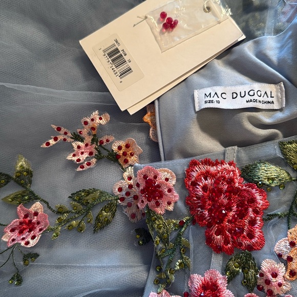 MAC DUGGAL
Strapless Embroidered Tulle Midi Dress Anthropologie - Picture 15 of 17